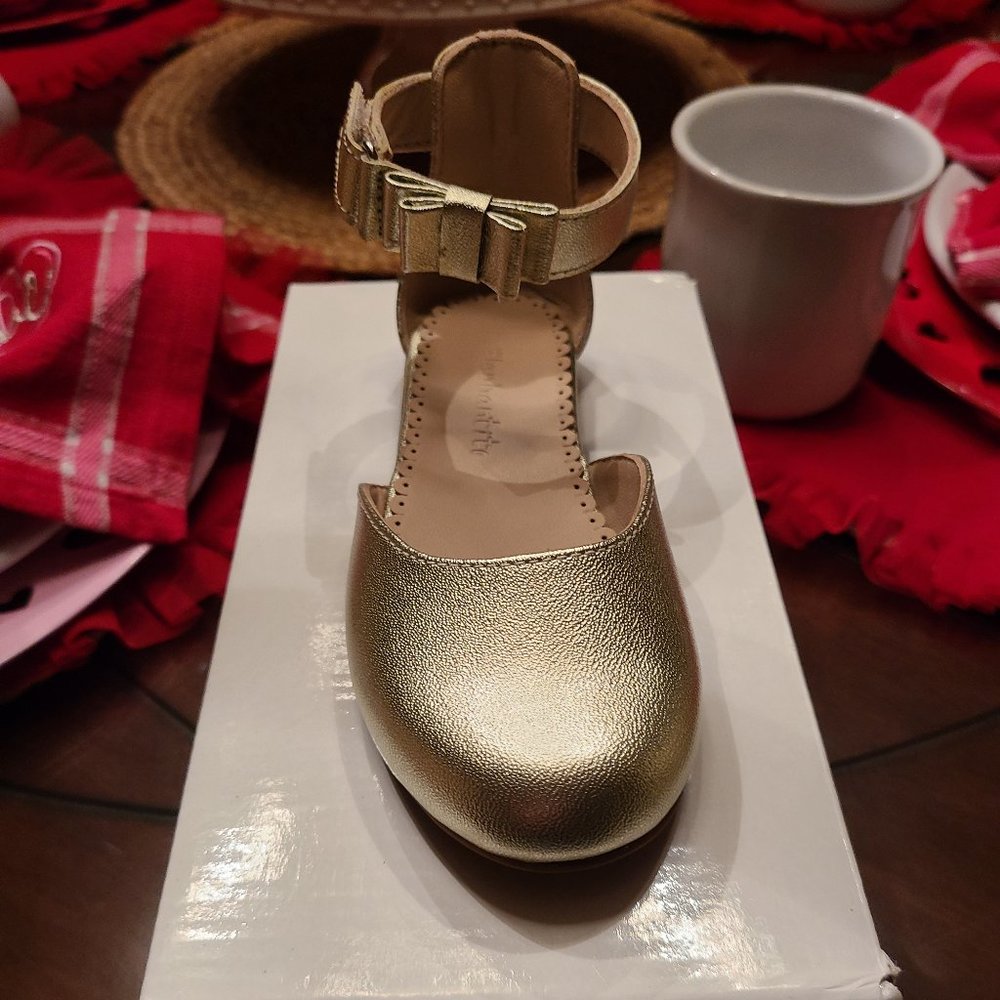 Gold Elephantito Ballet flats size 10